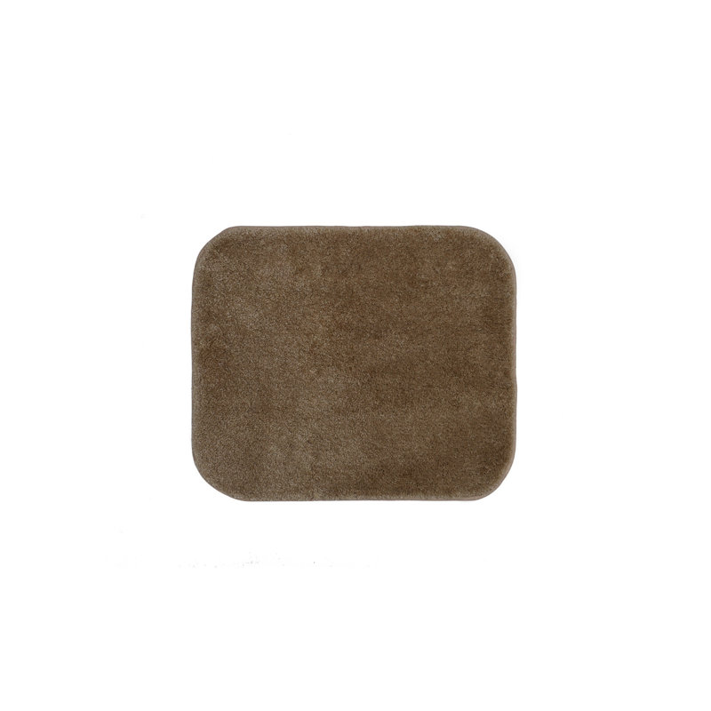 Tapis pour salle de bain Auna, Beige noisette