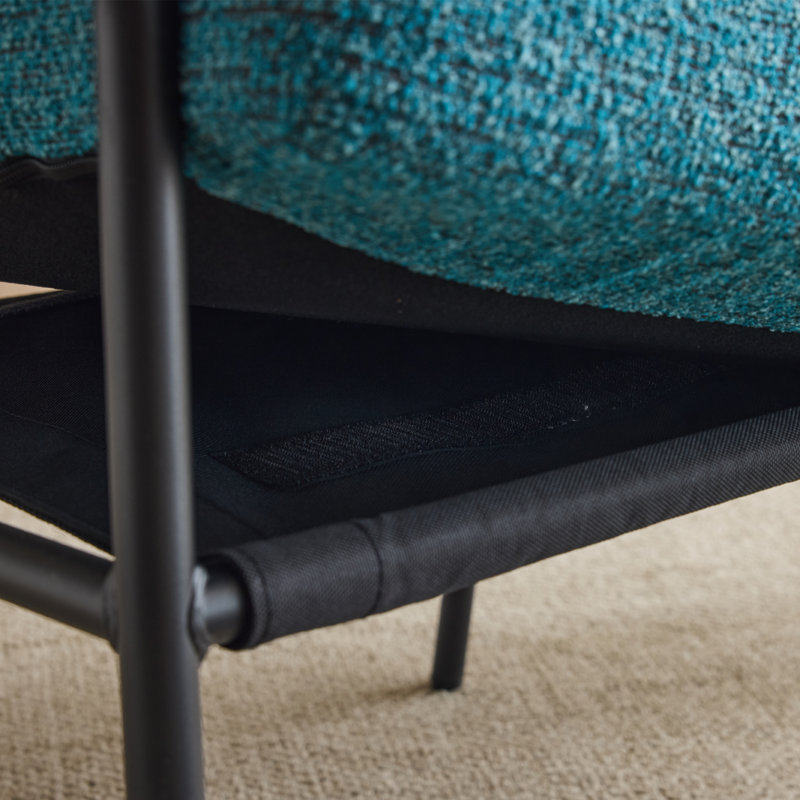 Fauteuil Elizabeth, Lin bleu