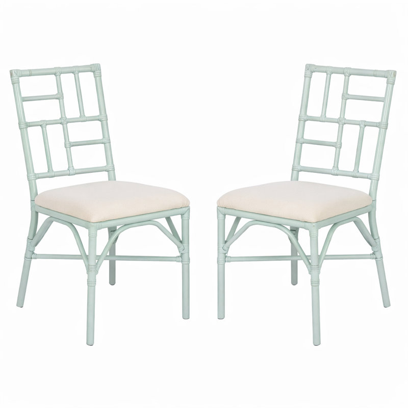 Chaise parsons Elston, Bleu clair