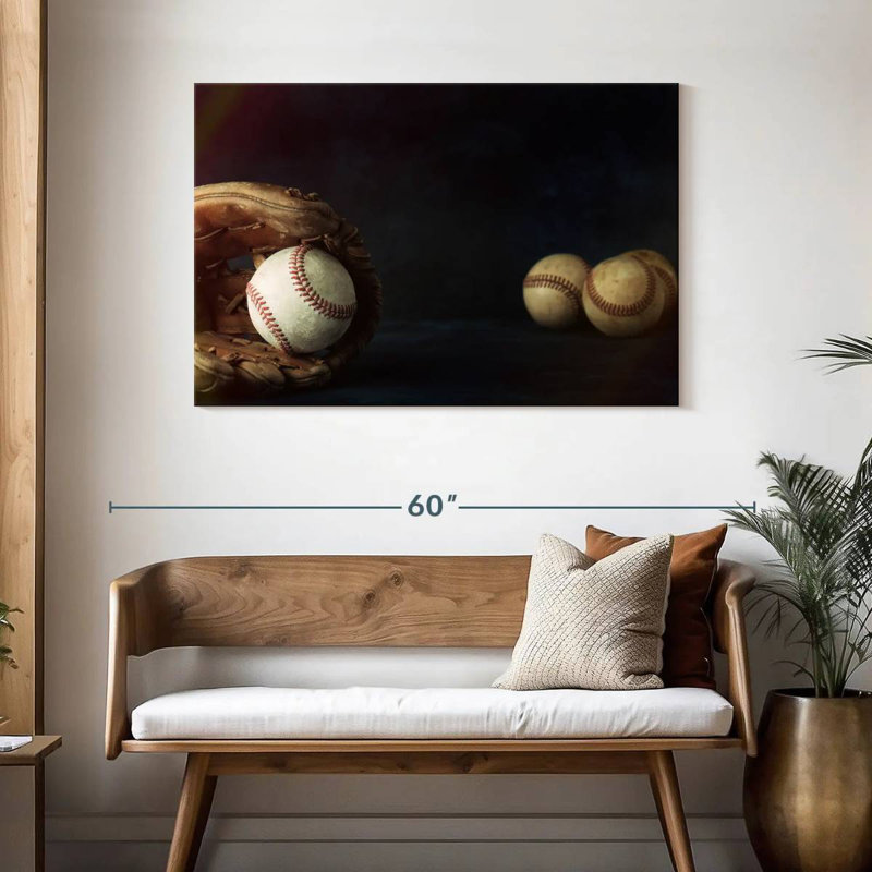 Sireci Baseball After Game, 30" H x 45" W