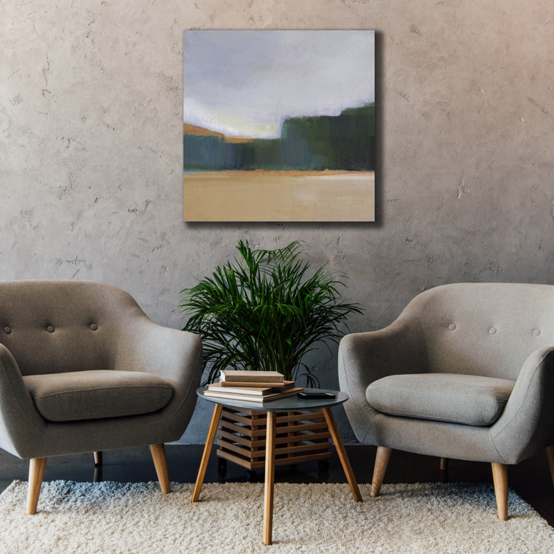  «Solitude 2» par Brittany Evans, art mural sur toile, 37 po x 37 po