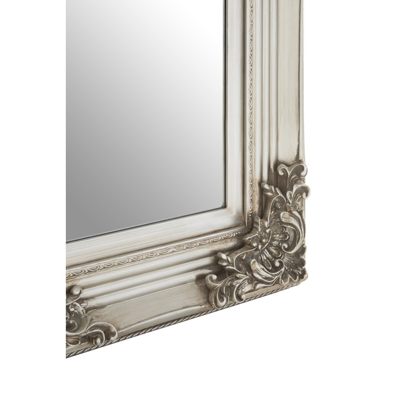 Drane Flat Wall Mirror, Silver