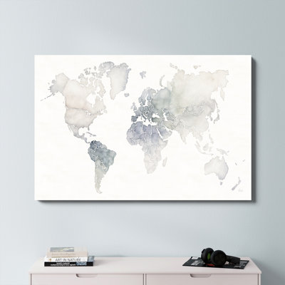" Watercolor Wanderlust " by Laura Marshall Painting Print