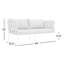 Causeuse d'extérieur en aluminium Harmony-107006729