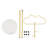 Carlheinz Metal Freestanding Coat Rack-5904444