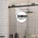 56"-60"W x 76" H Reversible Frameless Single Sliding Shower Door With 3/8"Clear Tempered Glass