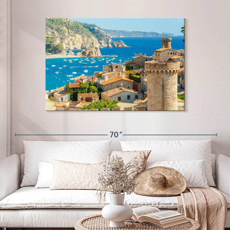 Harpa Tossa De Mar, Espagne, H 32 po x l 48 po