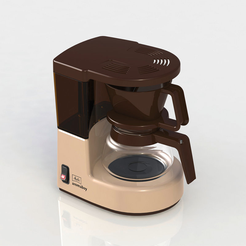 Melitta Aroma Boy Filter Coffee Machine, Cream