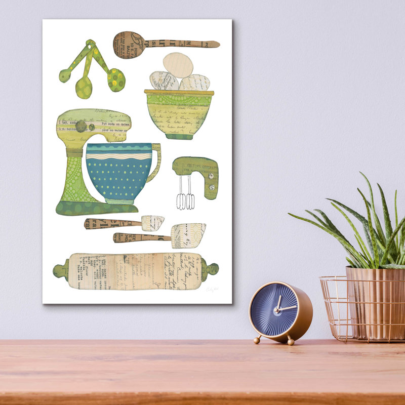 «Cool Kitchen I» par Courtney Prahl, H 16 po x l 12 po x P 0,13 po