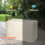 Rectangular Metal Outdoor Side Table , 42'' in. W 20'' in. D