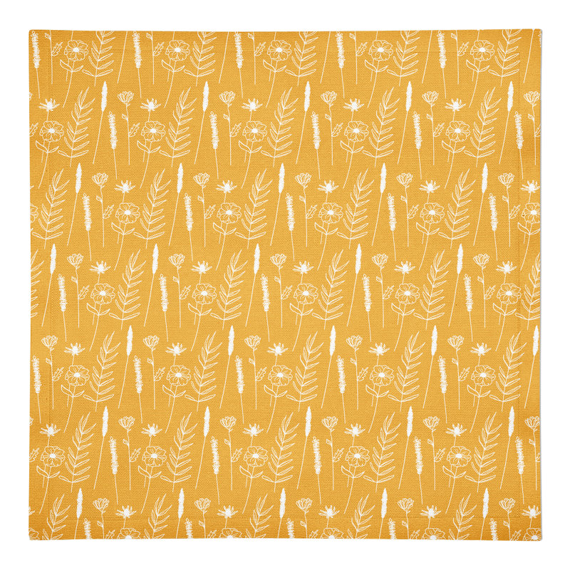 Gustavson Wheat Flower 10" Napkin
