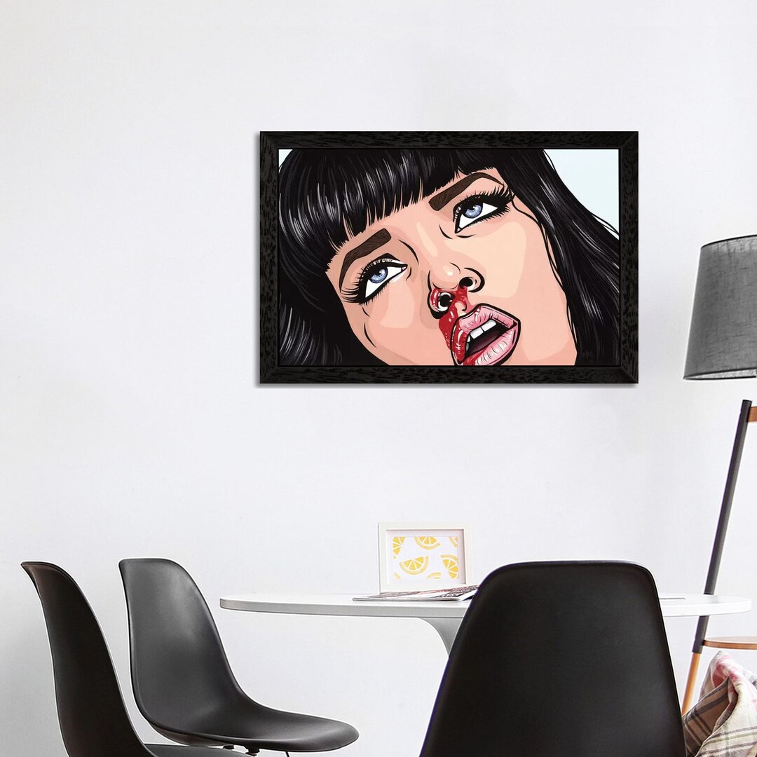 Leinwandbild Mia Wallace von Allyson Gutchell