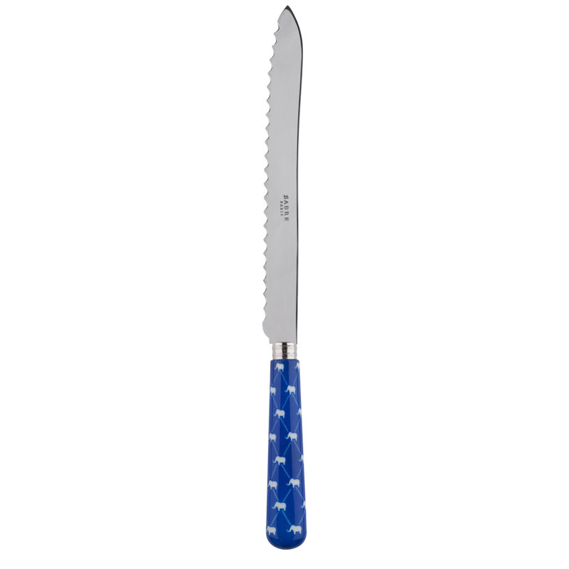 Sabre Paris - Bread Knife Djembe, Lapis Blue
