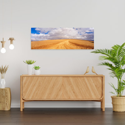 Wheat Field, Washington State, art dramatique abstrait contemporain, paysage, nature