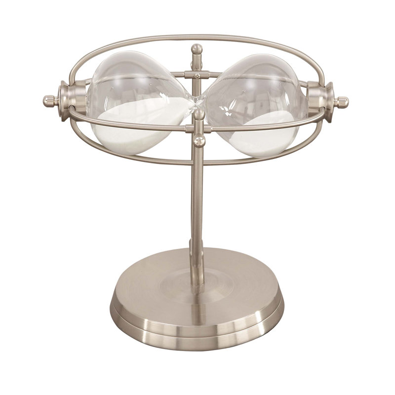 Antwerp Hourglass, Silver/Glass