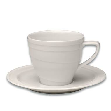 BergHOFF Eclipse 3.5 oz. Porcelain Espresso Cup & Saucer