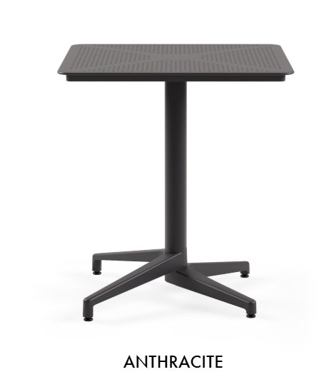 Tilia MOON 70cm Square Table, Anthracite