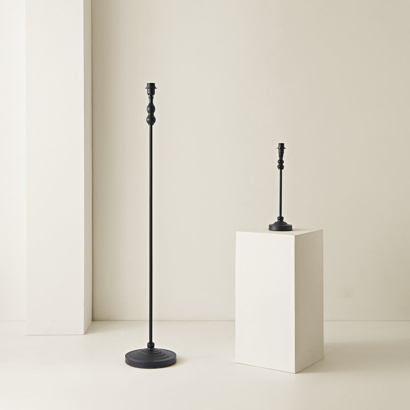 Reselva Metal Table Lamp, Black Base