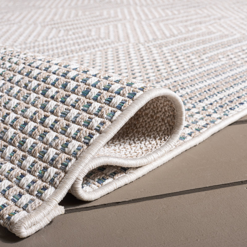 Tapis intérieur / extérieur en sisal Ryalson, Carré 6 pi 7 po