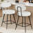 26" H Swivel Bar Stools Counter Height Bar Stools with Adjustable Foot Pads-1894632384-1883786834