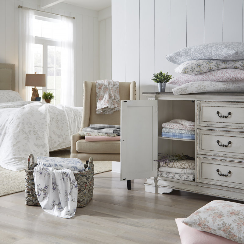 Ensemble de draps 100% coton 200 fils, Ensemble de draps pour grand lit avec 2 taies d'or, L'aventure du retriever