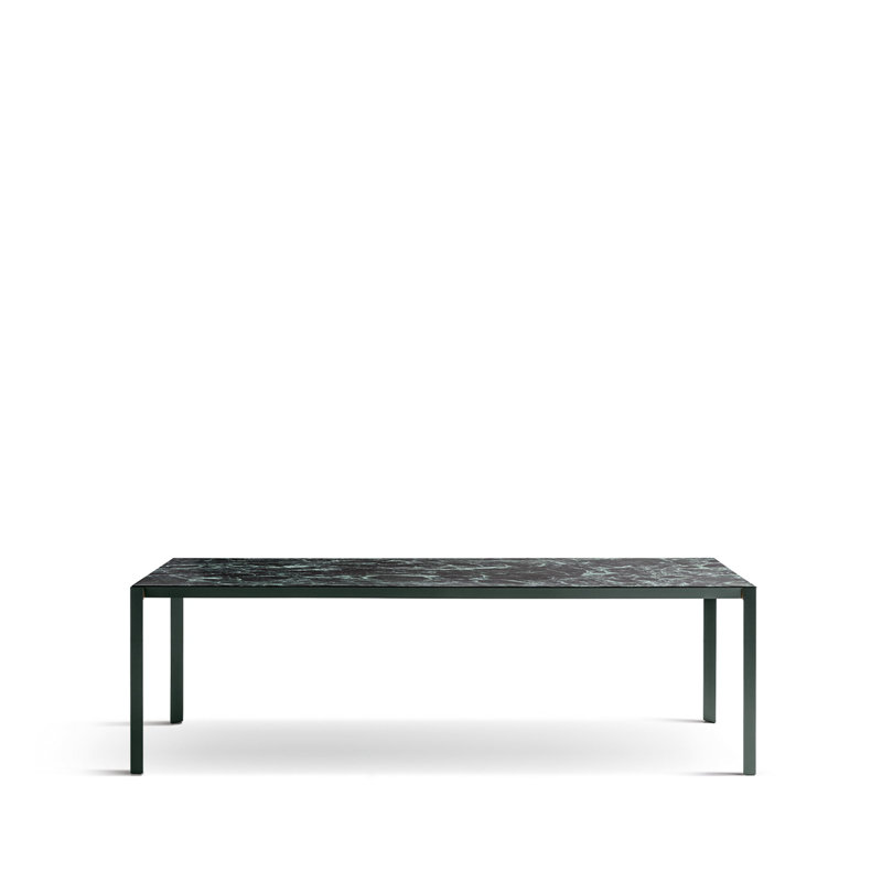 Half a Square Rectangular 78'' L x 38.63'' W Dining Table by Michael Anastassiades