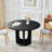 Zambrano 47.24" Round Pedestal Dining Table-426001411