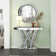 Amla 35.43“Console Table And Mirror Set