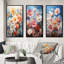 «Meadow Daffodil Dance», 3 pièces sur toile-666609188-666609193