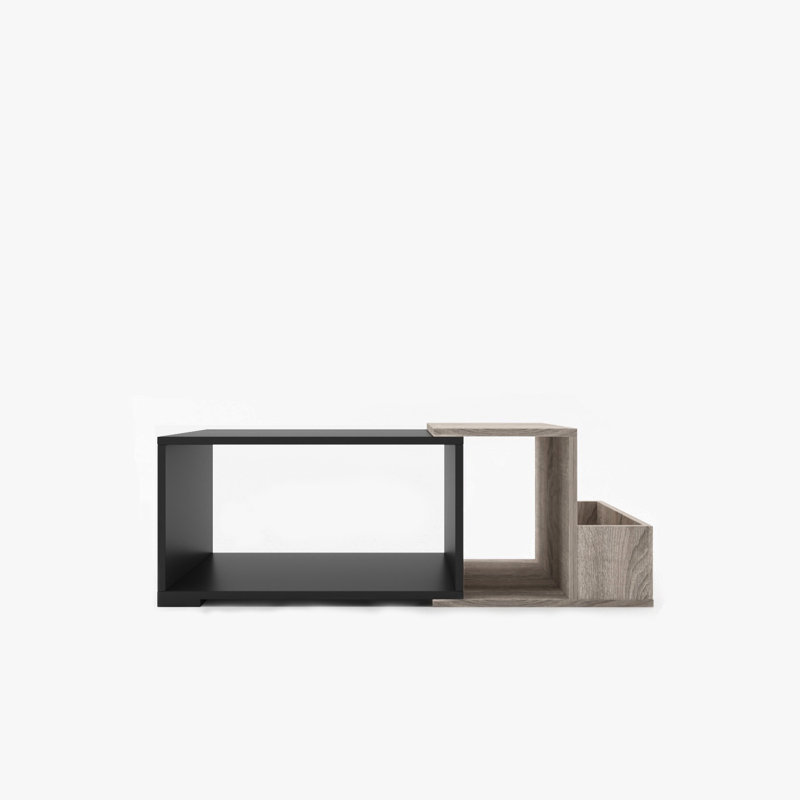 Carbin Coffee Table, Cordoba/Black, Black