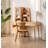 Babbette Solid Wood Side Chair Dining Chair-1645830688