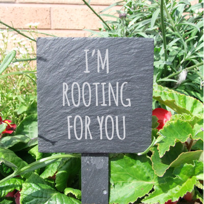 Martindale Stone Plants & Flowers Garden Sign