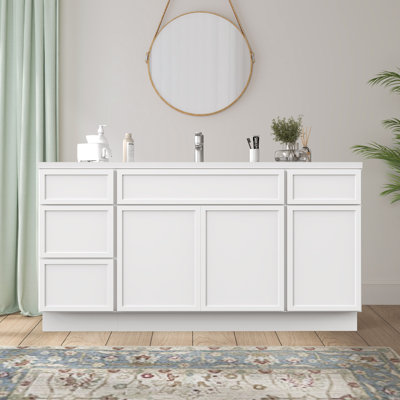 60'' Single Bathroom Vanity Base Only
