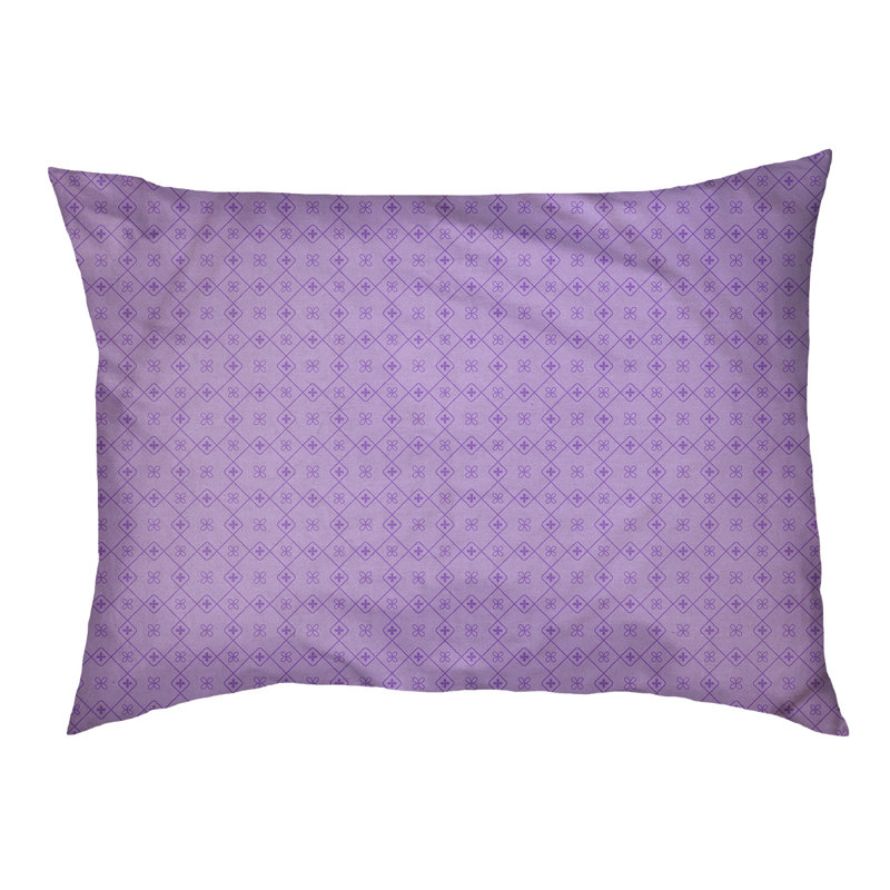 Coussin pour chien/classique à chariot Campion, Grand (l 50 po x P 40 po x H 17 po), Mauve