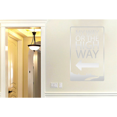 Non-Wall Damaging Wall Decal
