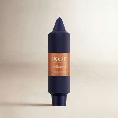 Smooth Collenette Unscented Taper Candle