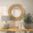 Amesbury Handmade Bamboo Round Wall Mirror-1783086469