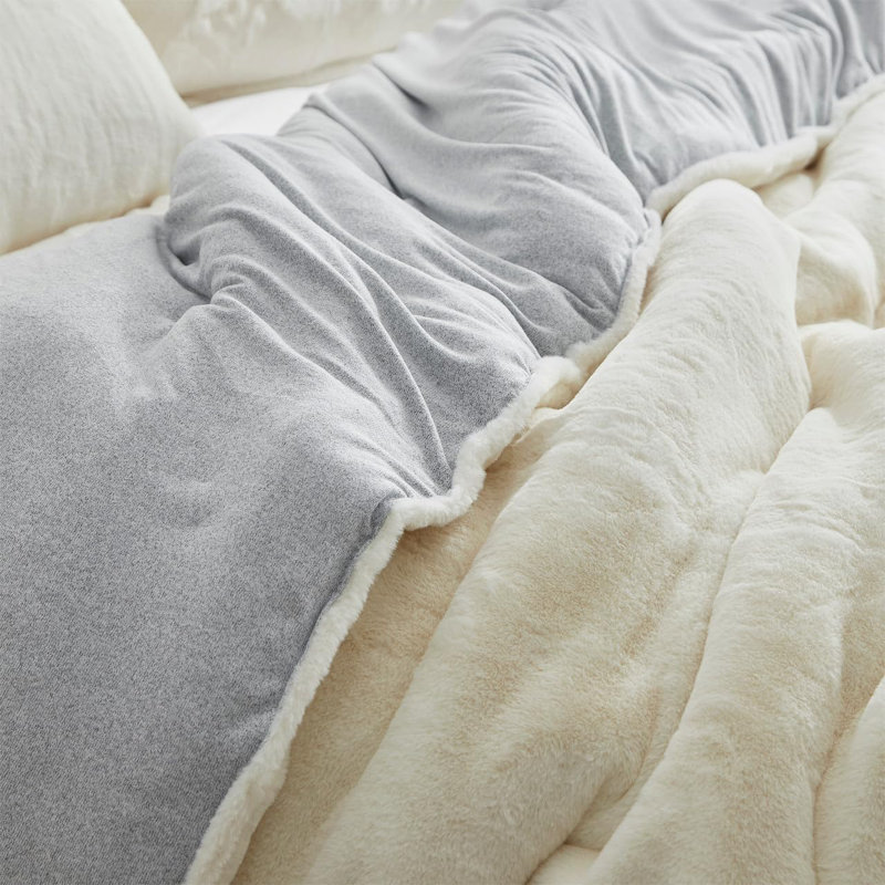 Ensemble d'édredon en polyester, Édredon pour très grand lit + 2 très grandes ta