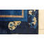 Wool Rectangle 1920s Knotted Chinese Hallway Runner Blue - Peking Antique Rug