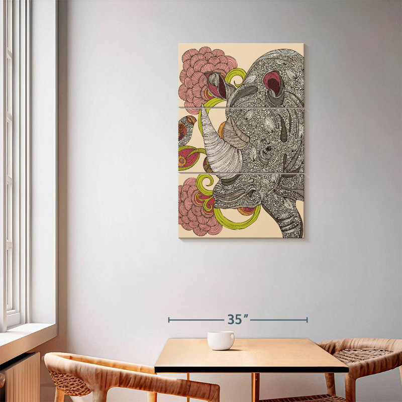 Brampt Olive And Hank, 57" H x 36" W