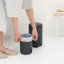 Poubelle à pédale NewIcon de Brabantia, 0,8 gallon (3 litres)-93055359