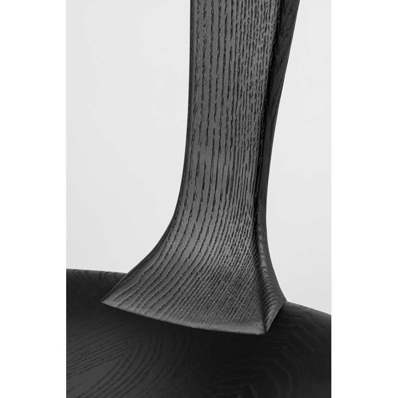 Anvil Dining Chair, Matte Black