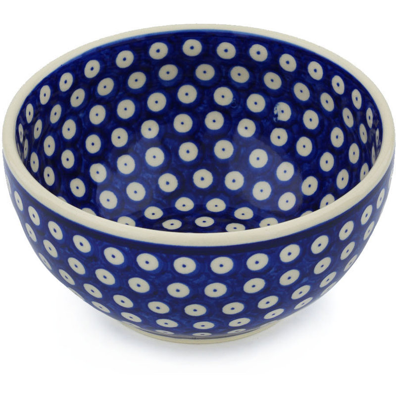 Blue Eyed Peacock 51 oz. Rice Bowl