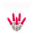 Single Mold M5 Icicle Christmas light set 9'L-19127309