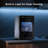 Northair Crystal Clear Large 1.6" Ice Cube Maker,3 Ice Cube In 25mins , Self-cleaning Portable Ice Maker For Home & Bar