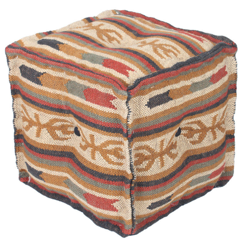 Adkison Upholstered Pouf