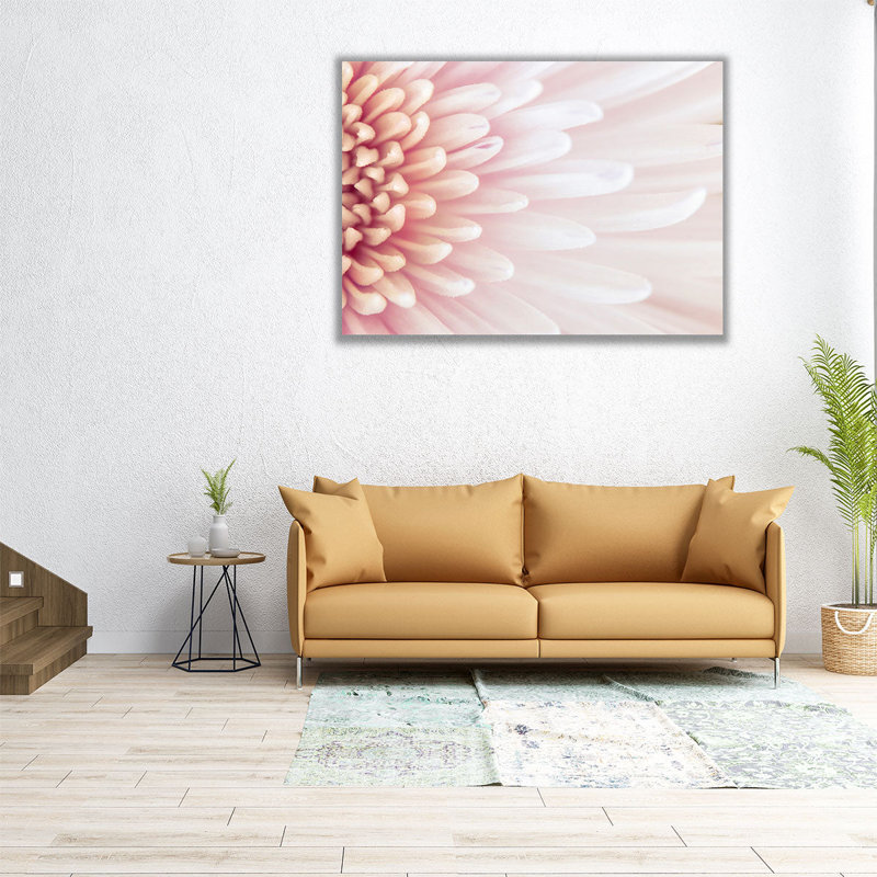 «Chrysanthemum Petals», reproduction d'art sur toile, H 18 po x l 24 po