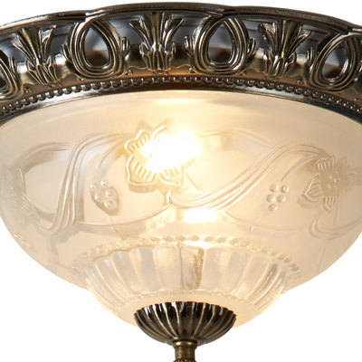 Diana Glass Flush Mount
