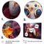 Blooming Multicolor Gaming Controller - Video Games Multipanel Wall Art Decor Set