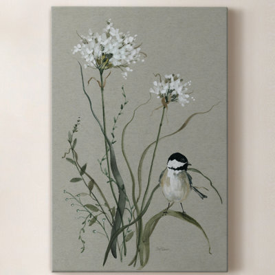 «Bouquet of Grace Bird II», reproduction sur toile tendue